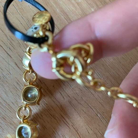 J Crew Pearl and crystal floral statement necklace - Picture 6 of 7